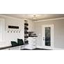 Thumbnail1 of Quoizel Barlow 16"W Polished Nickel 4-Light Ceiling Light in scene