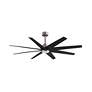 2_64" Ariella-LK Brushed Nickel w/ Matte Black LED Ceiling Fan more views