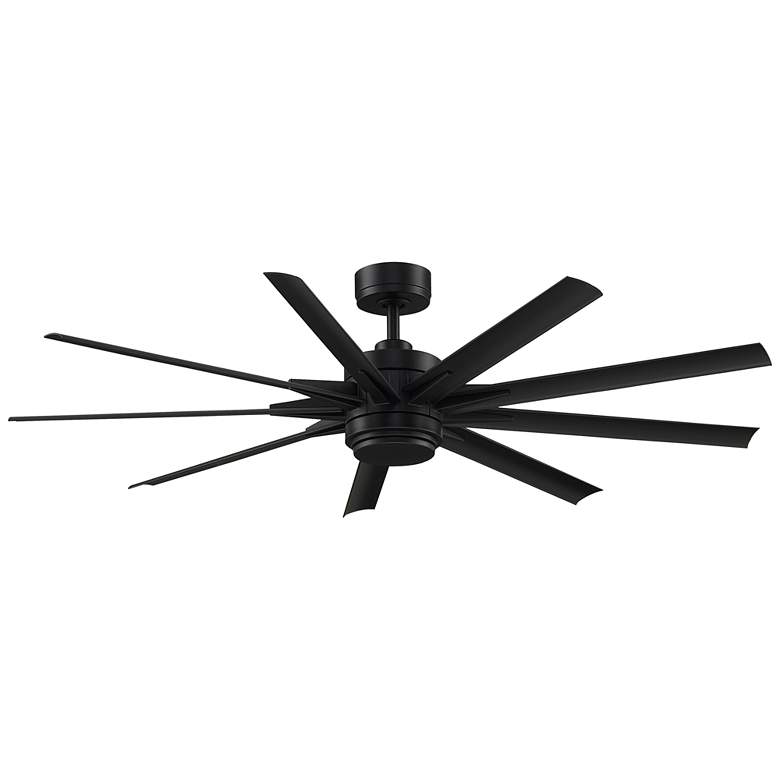 Image 4 64 inch Fanimation Odyn Custom Black LED Wet Rated Smart Ceiling Fan more views