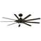 64" Fanimation Odyn Custom Matte Greige LED Wet Smart Ceiling Fan