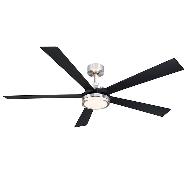 Image 3 64" Fanimation TorchAire Brushed Nickel LED Ceiling Fan more views