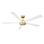 2_64" Fanimation TorchAire Brushed Satin Brass LED Ceiling Fan more views