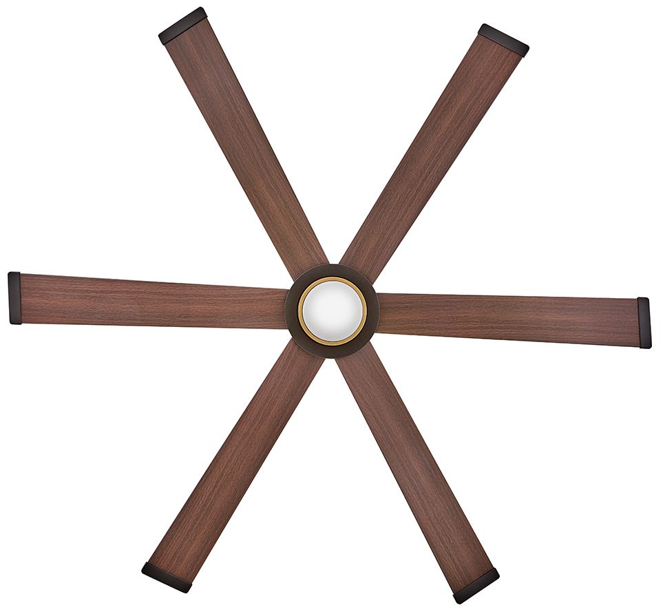 Image 6 64" Hinkley Andros Heritage Brass LED Ceiling Fan more views