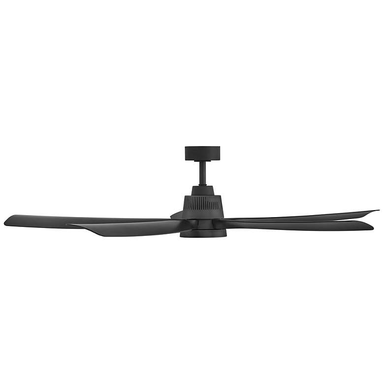 Image 3 64" Hinkley Bodin Matte Black LED Smart Ceiling Fan more views