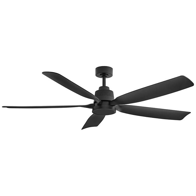 Image 4 64" Hinkley Bodin Matte Black LED Smart Ceiling Fan more views