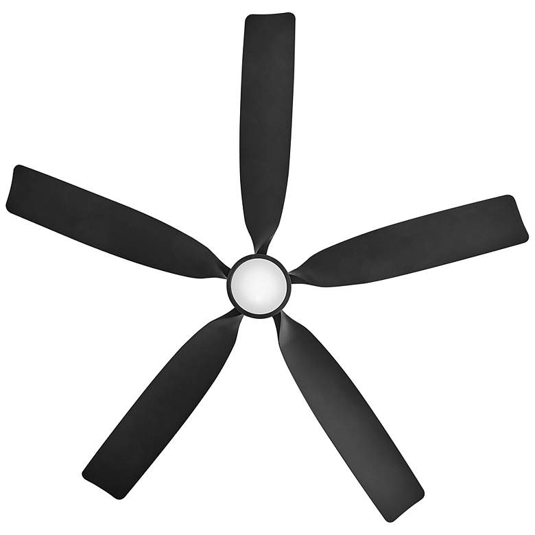 Image 6 64" Hinkley Bodin Matte Black LED Smart Ceiling Fan more views