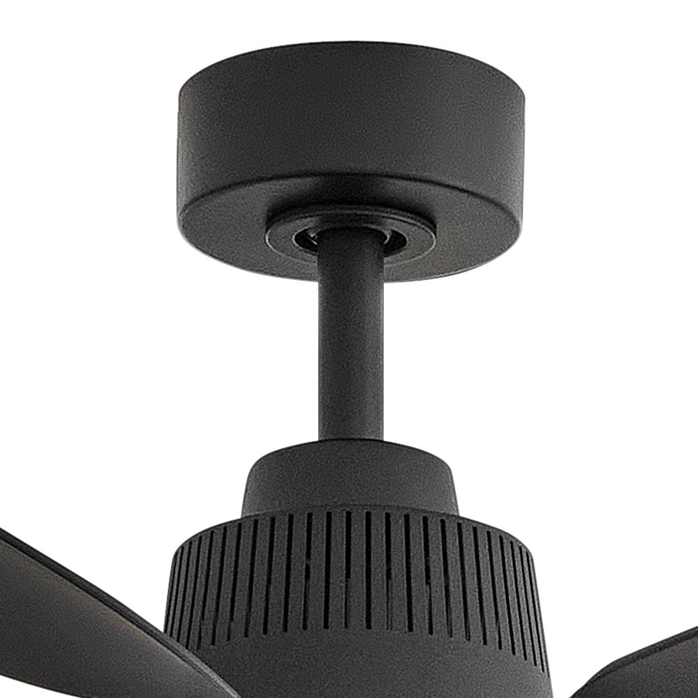 64" Hinkley Bodin Matte Black LED Smart Ceiling Fan