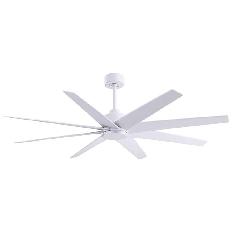 Image 1 64" Matthews Ariella Matte White Ceiling Fan