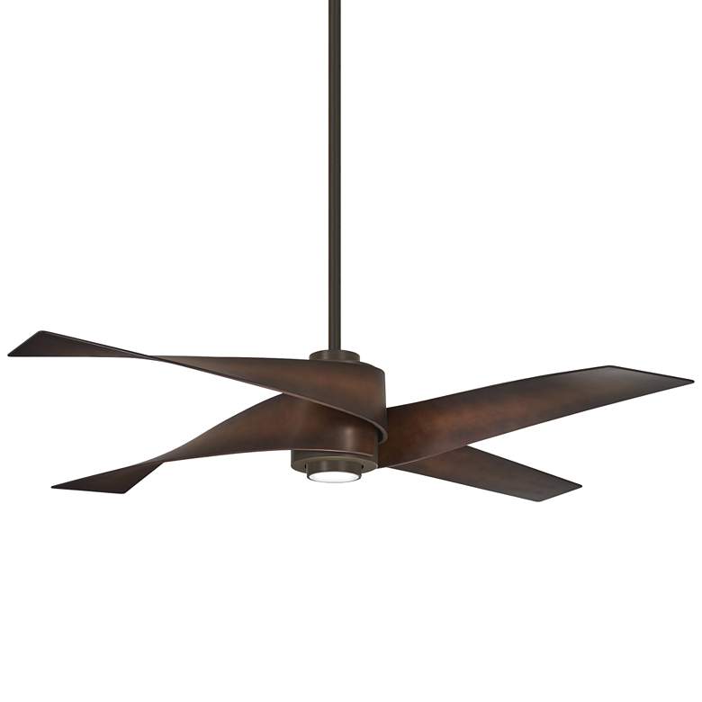 Image 2 64" Minka Aire Artemis IV Bronze DC Modern Ceiling Fan with Remote