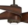 64" Minka Aire Artemis IV Bronze DC Modern Ceiling Fan with Remote