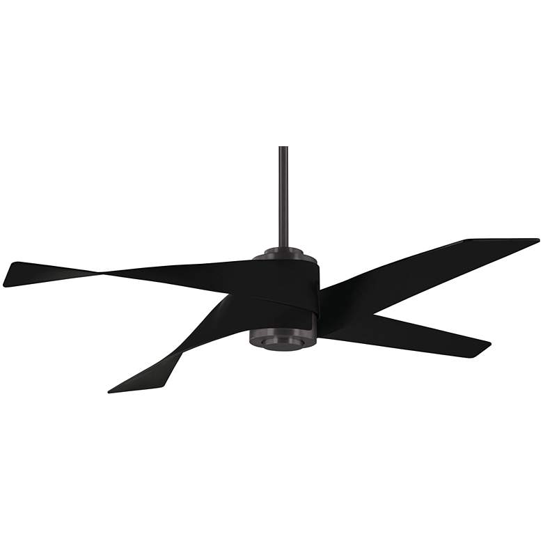 64 inch Minka Aire Artemis IV Gun Metal DC Ceiling Fan with Remote more views