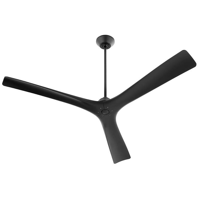Image 1 64" Oxygen Mecca Black Damp Rated Smart Ceiling Fan
