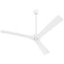1_64" Oxygen Mecca White Damp Rated Smart Ceiling Fan