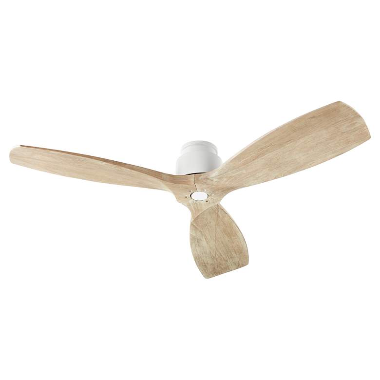 Image 2 64" Quorum Lurus Studio White and Weathered Gray Ceiling Fan more views