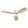 4_64" Quorum Lurus Studio White and Weathered Gray Ceiling Fan more views