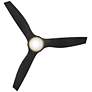 6_64" Talan Heritage Brass and Black LED Smart Ceiling Fan more views