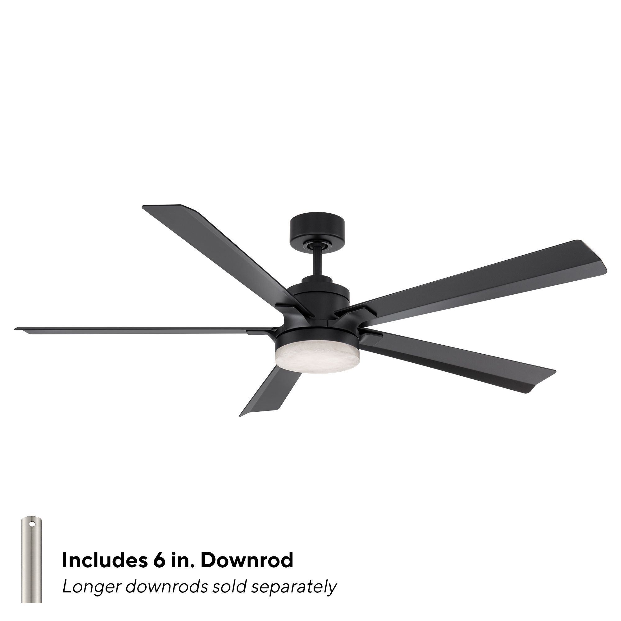 Image 7 64" Modern Forms Radiant 64 Matte Black more views