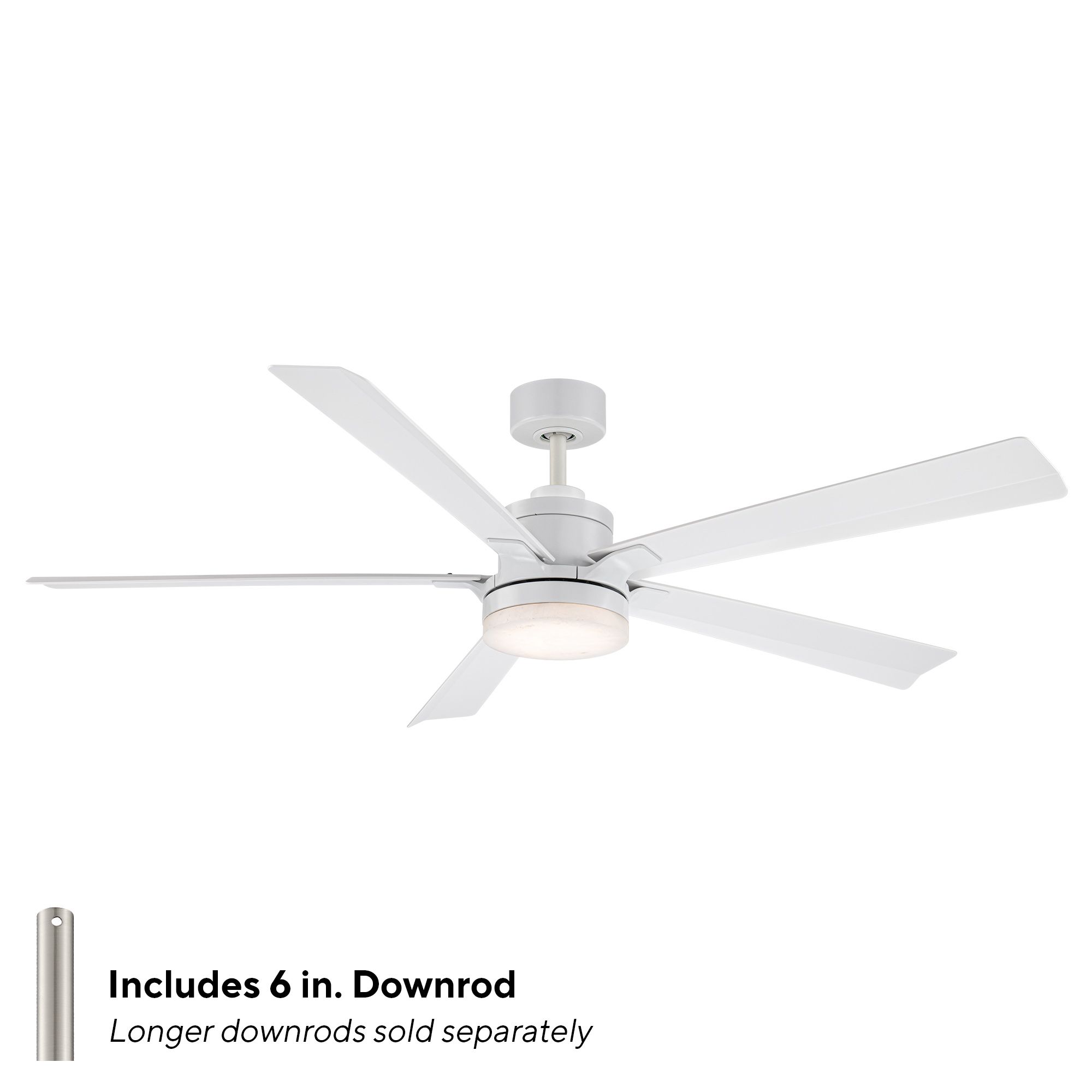 Image 7 64" Modern Forms Radiant 64 Matte White more views