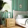 1_TOV Tina 27 1/4" Wide Natural Cane and Rattan 2-Shelf Nightstand in scene