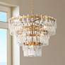 Watch A Video About the Vienna Full Spectrum Luxum Brass 8 Light Crystal Chandelier