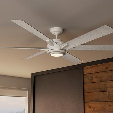 65" Casablanca Melia Fresh White LED Ceiling Fan
