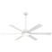 65" Cairo Flat White LED Smart Ceiling Fan
