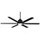 65" Casa Vieja Ultra Breeze Black Wet LED Ceiling Fan with Remote