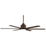 7_65" Casa Vieja Ultra Breeze Bronze LED Wet Ceiling Fan with Remote more views