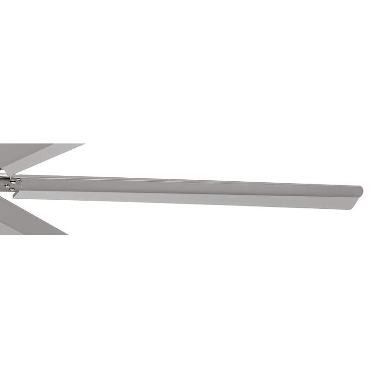 Image 4 65" Casa Vieja Ultra Breeze Nickel Wet LED Ceiling Fan with Remote more views