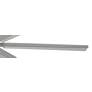 4_65" Casa Vieja Ultra Breeze Nickel Wet LED Ceiling Fan with Remote more views