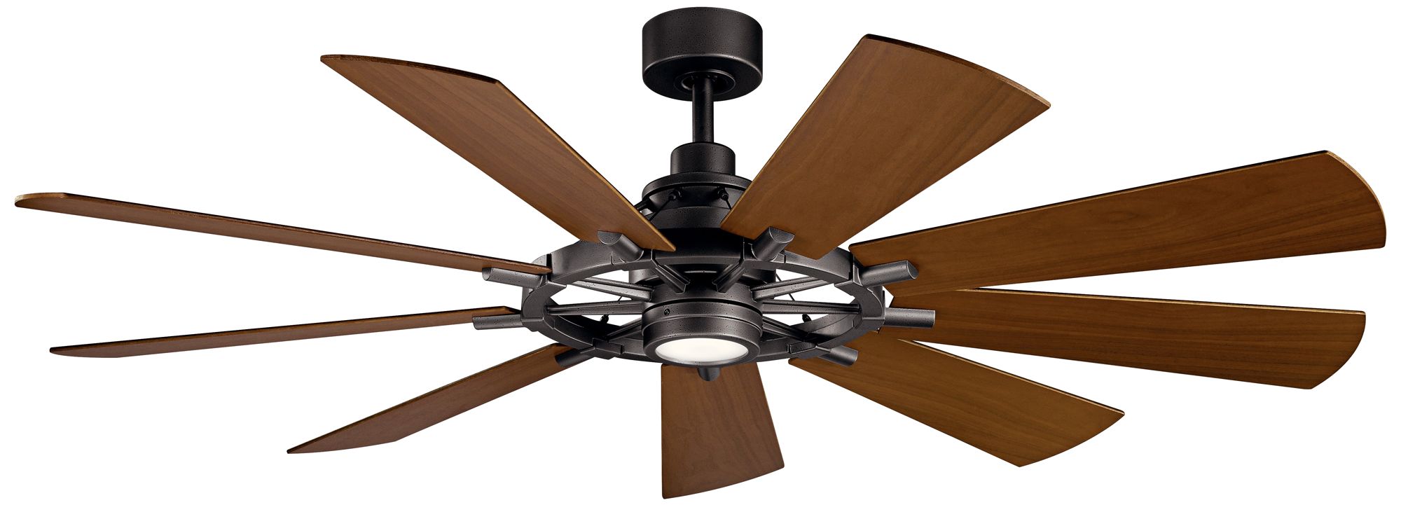 Image 3 65" Kichler Gentry Anvil Iron LED Ceiling Fan more views