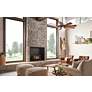 6_65" Kichler Gentry Distressed Black LED Ceiling Fan more views
