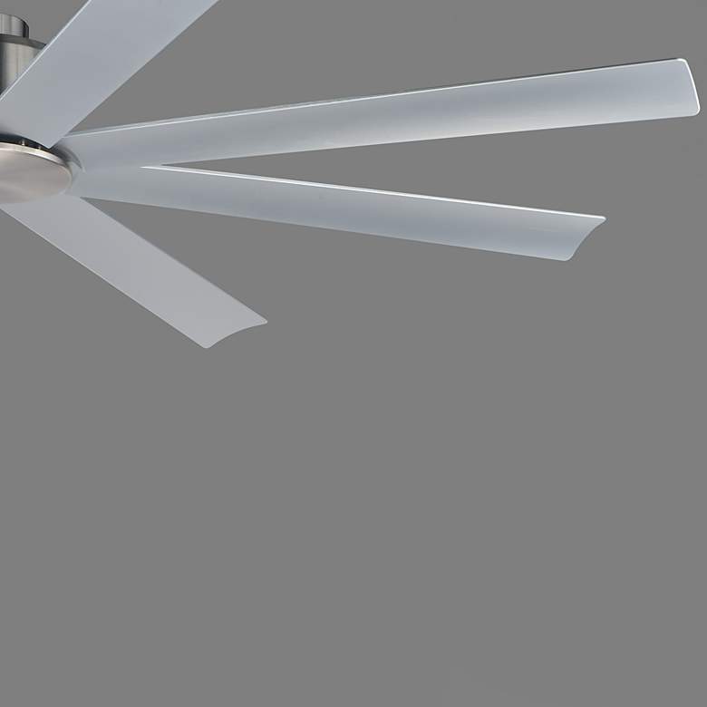 Image 2 65" Maxim Condor Satin Nickel 8-Blade Ceiling Fan more views