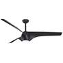 2_65" Minka Aire Airewave Black Maple Indoor LED Ceiling Fan with Remote