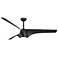 65" Minka Aire Airewave Black Maple Indoor LED Ceiling Fan with Remote