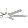 4_65" Minka Aire Deco Wet LED Brushed Nickel Ceiling Fan with Remote more views