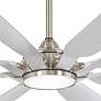 Thumbnail3 of 65" Minka Aire Future Brushed Nickel LED Outdoor Fan with Remote more views