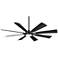 65" Minka Aire Future Coal LED Outdoor Ceiling Fan with Remote