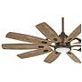 6_65" Minka Aire Heirloom Bronze Rustic Barn LED Smart Ceiling Fan more views