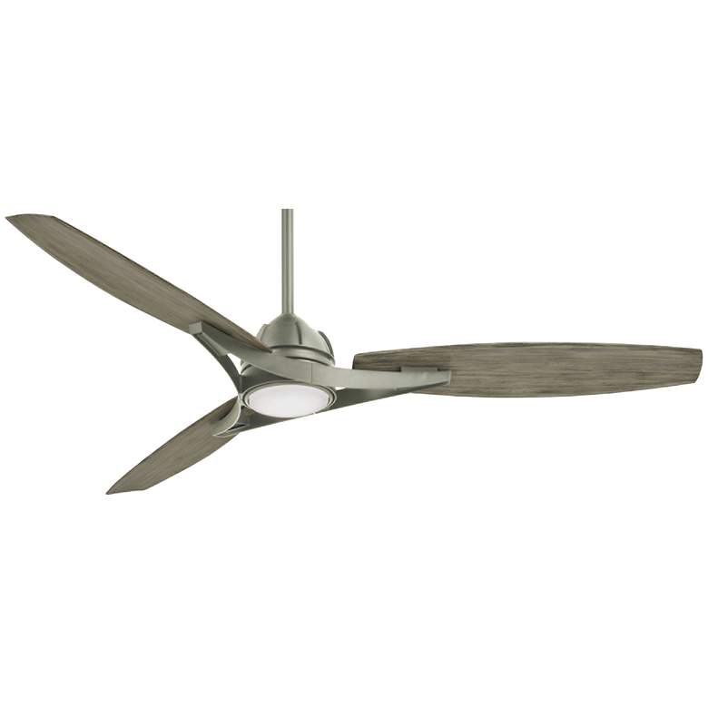 Image 2 65 inch Minka Aire Molino Burnished Nickel Wet Location LED Smart Fan