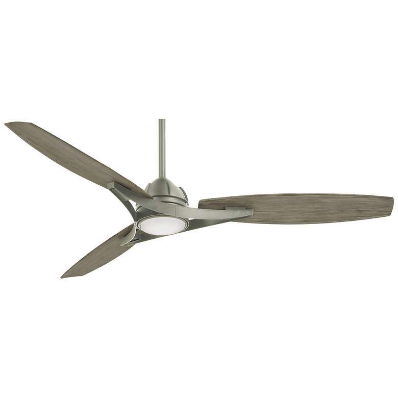 Image 2 65" Minka Aire Molino Burnished Nickel Wet Location LED Smart Fan