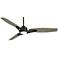 65" Minka Aire Molino Coal Wet Outdoor LED Ceiling Fan with Remote