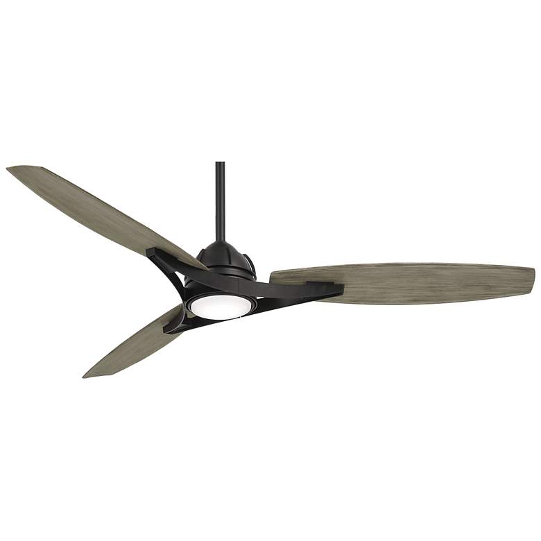 Image 2 65" Minka Aire Molino Coal Wet Outdoor LED Smart Ceiling Fan