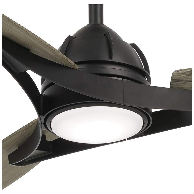 Image 4 65" Minka Aire Molino Coal Wet Outdoor LED Smart Ceiling Fan more views