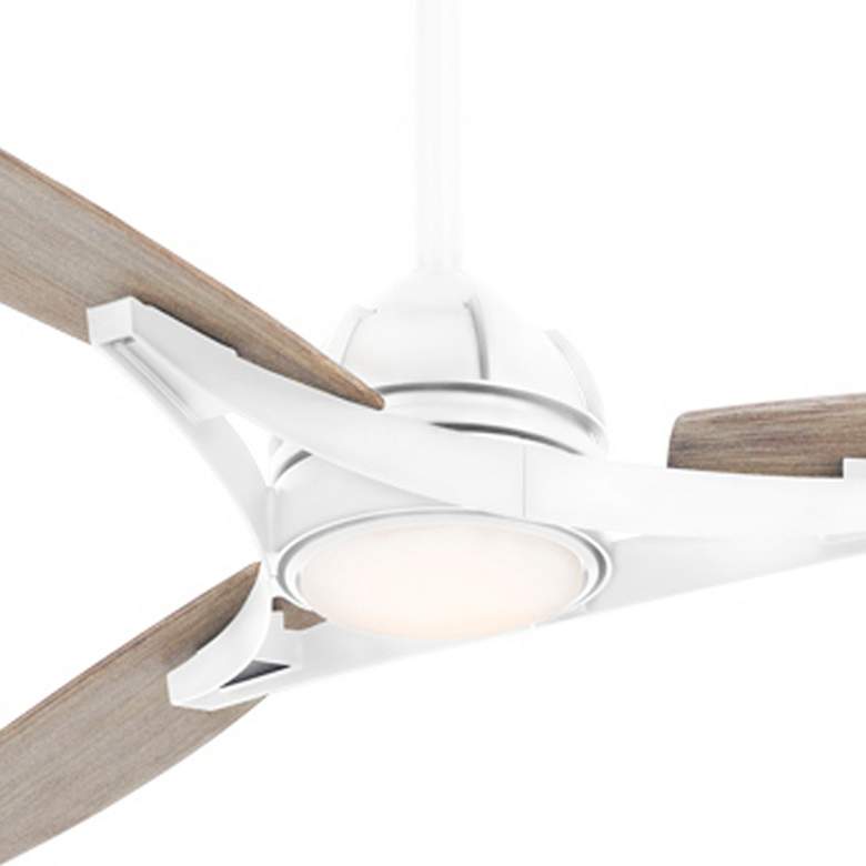 Image 2 65" Minka Aire Molino White Wet Rated LED Smart Ceiling Fan more views
