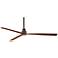 65" Minka Aire Simple Bronze Outdoor Ceiling Fan with Remote Control