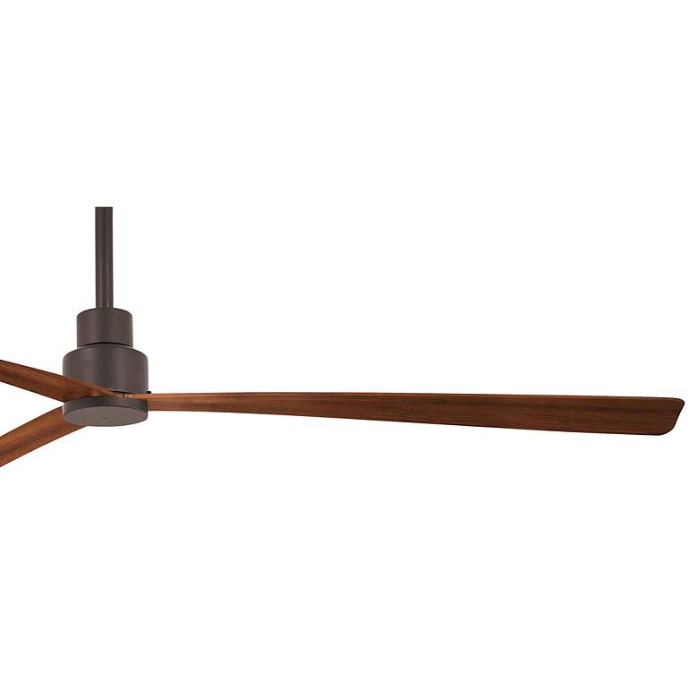 Image 3 65" Minka Aire Simple Coal Outdoor Ceiling Fan with Remote Control more views