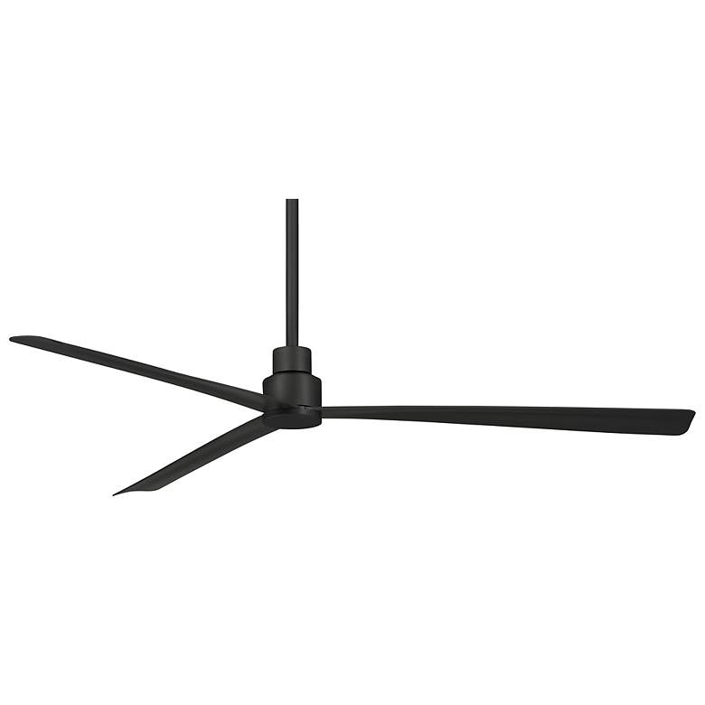 Image 1 65" Minka Aire Simple Coal Wet Remote Ceiling Fan with Remote