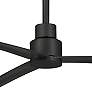 65" Minka Aire Simple Coal Wet Remote Ceiling Fan with Remote
