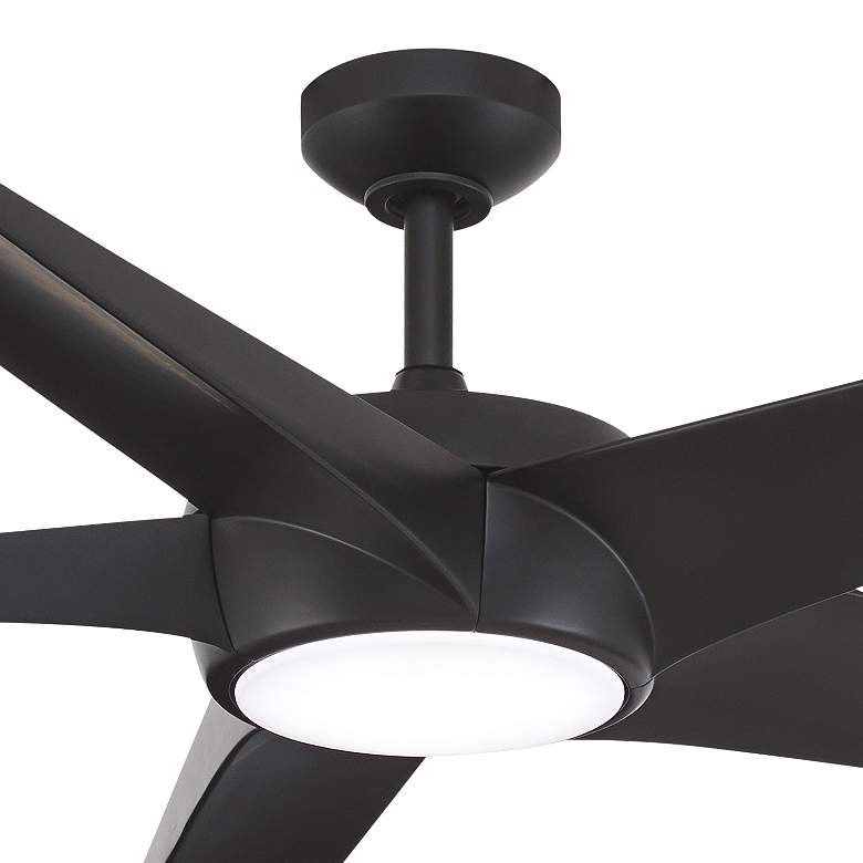 Image 4 65" Minka Aire Skymaster Coal LED Indoor Ceiling Fan with Remote more views